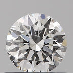 Diamante Naturale Taglio Brillante 0.5ct 3EX G VVS1 - GIA - 5.07x5.05x3.15mm