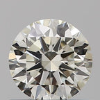 Diamante Naturale Taglio Brillante 0.5ct 3EX J VS1 - IGI - 5.04x5.08x3.1mm