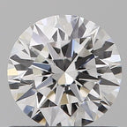 Diamante Naturale Taglio Brillante 0.61ct 3EX D VS1 - GIA - 5.48x5.45x3.33mm