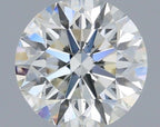 Diamante Naturale Taglio Brillante 0.5ct 3EX H VS2 - IGI - 5.04x5.06x3.18mm