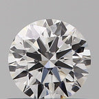 Diamante Naturale Taglio Brillante 0.5ct VG/VG/EX E VS2 - GIA - 5.07x5.05x3.11mm