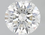 Diamante Naturale Taglio Brillante 0.6ct 3EX H IF - GIA - 5.36x5.39x3.36mm