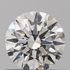 Diamante Naturale Taglio Brillante 0.55ct 3EX D VS2 - IGI - 5.17x5.21x3.27mm