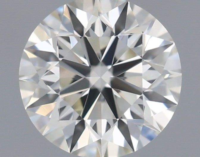 Diamante Naturale Taglio Brillante 0.45ct 3EX J VVS1 - GIA - 4.87x4.9x3.07mm