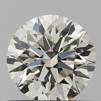 Diamante Naturale Taglio Brillante 0.58ct 3EX I VVS1 - IGI - 5.29x5.33x3.33mm