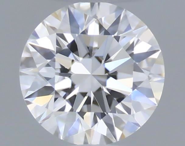 Diamante Taglio Brillante 0.18ct EX/VG/EX F VVS2 - GIA - 3.63x3.64x2.26mm