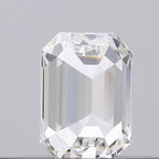 Diamante Naturale Taglio Smeraldo 0.23ct G/VG G IF - GIA - 4.09x2.95x1.91mm