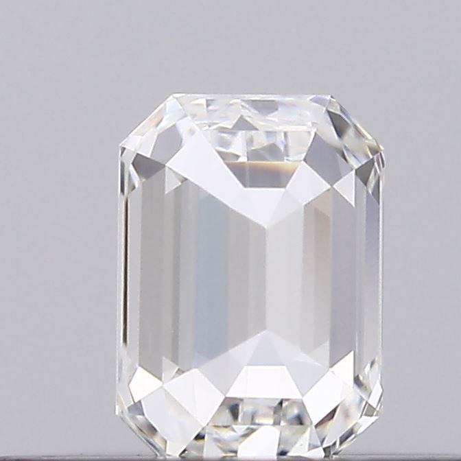 Diamante Naturale Taglio Smeraldo 0.23ct G/VG G IF - GIA - 4.09x2.95x1.91mm