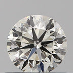Diamante Taglio Brillante 0.51ct VG/EX/EX H VS2 - IGI - 4.95x5.01x3.21mm