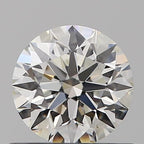Diamante Naturale Taglio Brillante 0.51ct 3EX F VS1 - IGI - 5.08x5.11x3.22mm