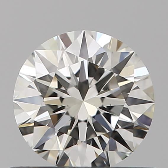 Diamante Naturale Taglio Brillante 0.5ct 3EX J VS2 - GIA - 5.1x5.07x3.17mm