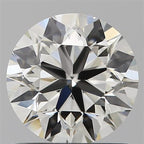 Diamante Naturale Taglio Brillante 0.9ct 3EX I VVS1 - IGI - 6.09x6.11x3.86mm