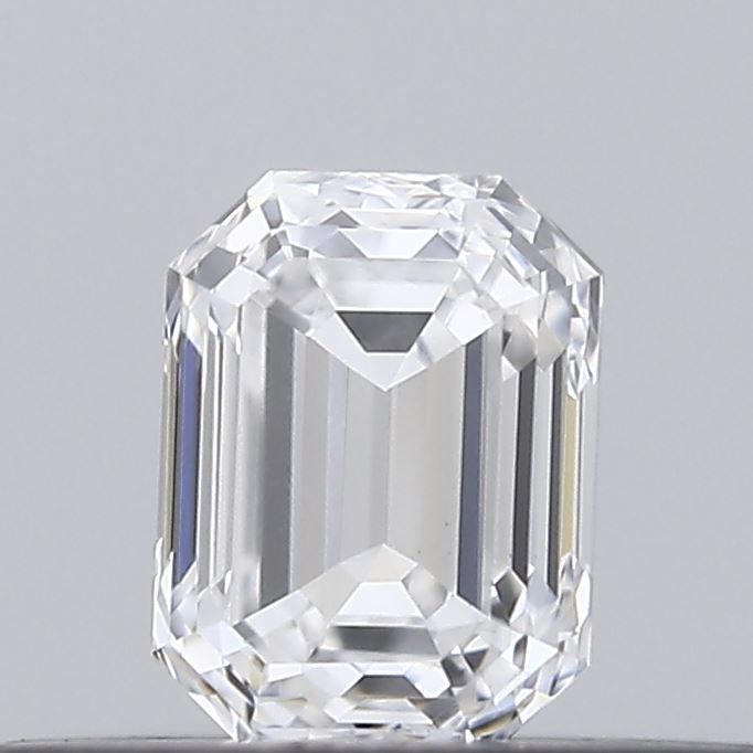 Diamante Naturale Taglio Smeraldo 0.19ct G/VG E VVS2 - GIA - 3.67x2.77x1.92mm