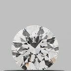 Diamante Naturale Taglio Brillante 0.27ct 3EX H VVS1 - GIA - 4.15x4.12x2.58mm