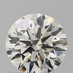 Diamante Naturale Taglio Brillante 0.51ct 3EX I VVS2 - IGI - 5.1x5.12x3.16mm