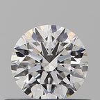 Diamante Naturale Taglio Brillante 0.4ct 3EX E VVS2 - GIA - 4.65x4.69x2.92mm