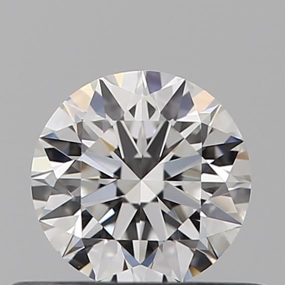 Diamante Naturale Taglio Brillante 0.4ct 3EX E VVS2 - GIA - 4.65x4.69x2.92mm