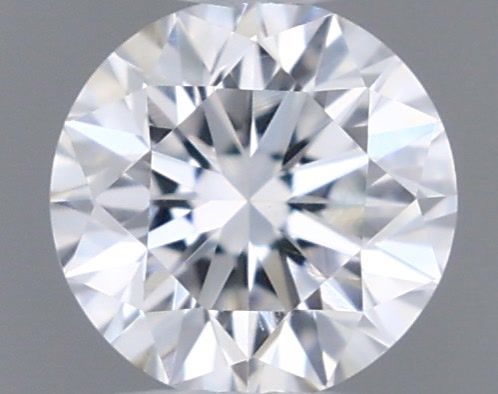 Diamante Naturale Taglio Brillante 0.18ct G/G/G D VVS2 - GIA - 3.5x3.52x2.27mm