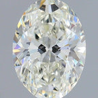 Diamante Naturale Taglio Ovale 0.5ct VG/EX I VS2 - IGI - 6.19x4.43x2.86mm
