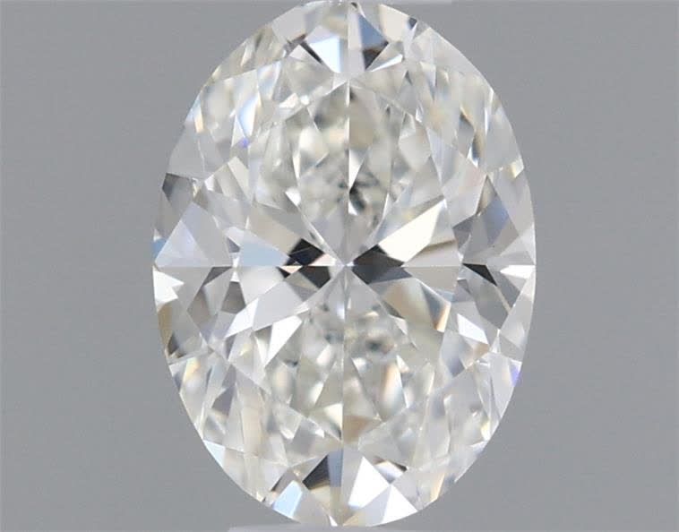 Diamante Naturale Taglio Ovale 0.45ct G/EX I IF - GIA - 5.75x4.15x2.78mm