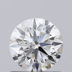 Diamante Naturale Taglio Brillante 0.9ct 3EX H VS1 - IGI - 6.08x6.13x3.86mm