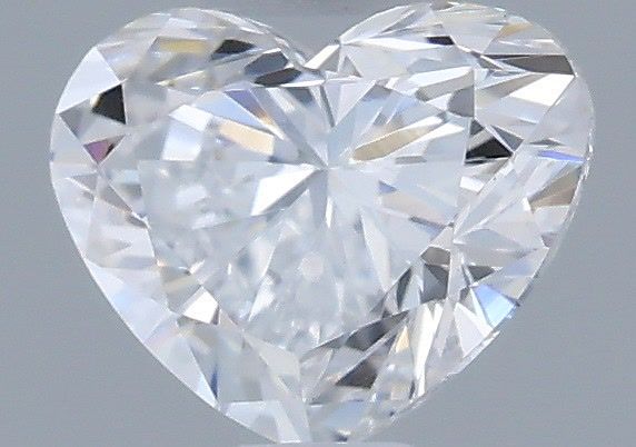 Diamante Naturale Taglio Cuore 0.3ct VG/G D IF - GIA - 3.85x4.71x2.66mm