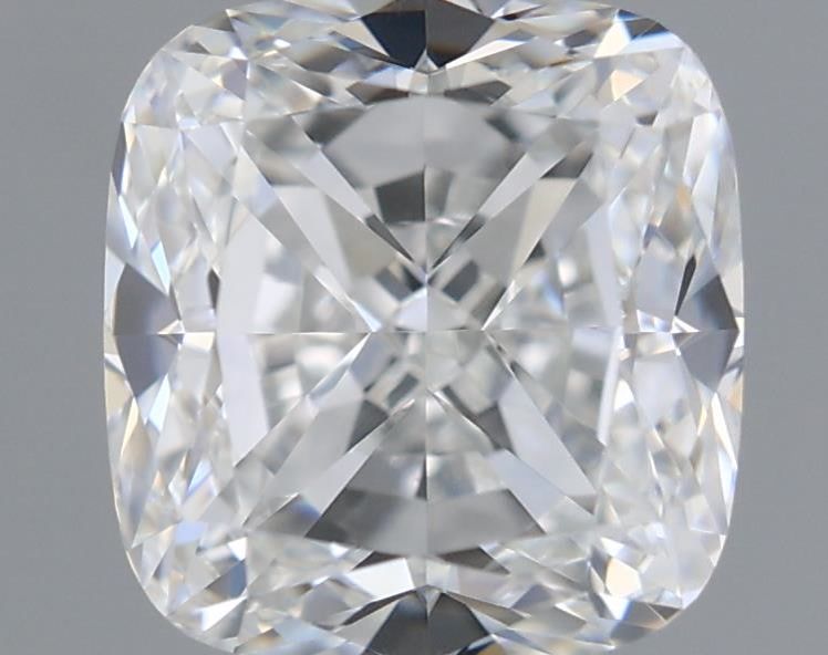 Diamante Taglio Cushion Modificato 1.01ct EX/EX F VVS2 - GIA - 5.62x5.28x3.66mm