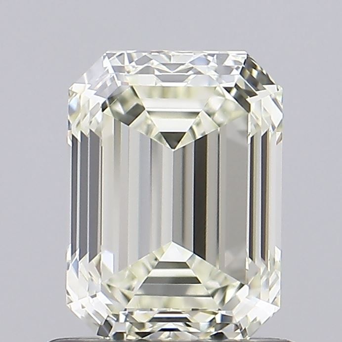 Diamante Naturale Taglio Smeraldo 1.01ct EX/VG J VVS1 - IGI - 6.46x4.72x3.29mm
