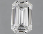 Diamante Naturale Taglio Smeraldo 1.31ct EX/EX G VVS2 - GIA - 7.74x4.91x3.36mm