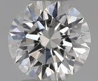 Diamante Naturale Taglio Brillante 0.45ct 3EX F VVS1 - GIA - 4.9x4.88x3.04mm