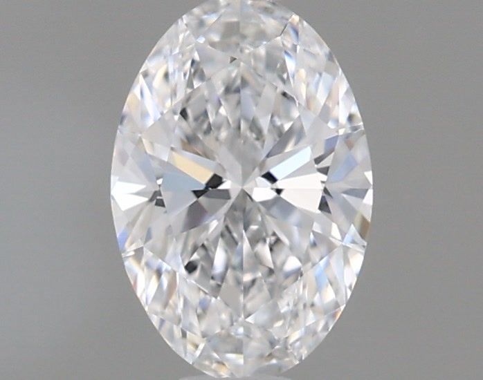 Diamante Naturale Taglio Ovale 0.63ct VG/EX D IF - GIA - 7.1x4.76x2.9mm