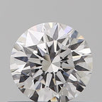 Diamante Naturale Taglio Brillante 0.45ct 3EX F VS2 - GIA - 4.91x4.89x3.08mm