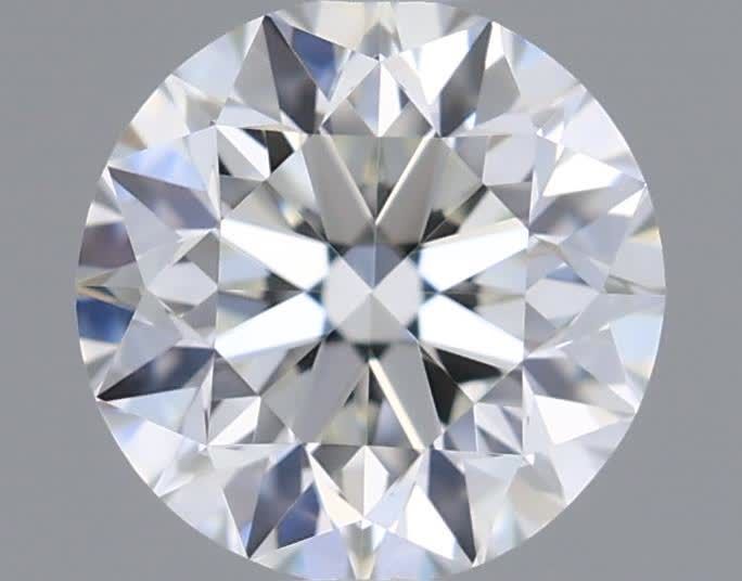Diamante Naturale Taglio Brillante 0.5ct VG/VG/EX I VVS1 - GIA - 4.93x5.0x3.2mm