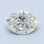 Diamante Naturale Taglio Ovale 1.2ct VG/EX J VVS2 - GIA - 7.94x5.77x3.9mm