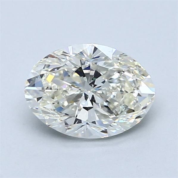 Diamante Naturale Taglio Ovale 1.2ct VG/EX J VVS2 - GIA - 7.94x5.77x3.9mm