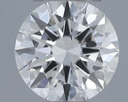 Diamante Naturale Taglio Brillante 0.5ct 3EX F VS1 - IGI - 5.11x5.14x3.1mm