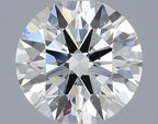 Diamante Naturale Taglio Brillante 0.55ct 3EX H VVS1 - IGI - 5.28x5.36x3.23mm