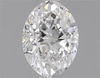 Diamante Naturale Taglio Ovale 1.2ct VG/EX D VS2 - GIA - 8.2x5.89x3.74mm