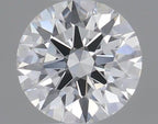 Diamante Naturale Taglio Brillante 0.23ct 3EX H IF - GIA - 4.0x4.01x2.41mm