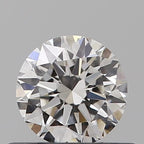 Diamante Naturale Taglio Brillante 0.4ct 3EX F VVS2 - IGI - 4.66x4.69x2.9mm