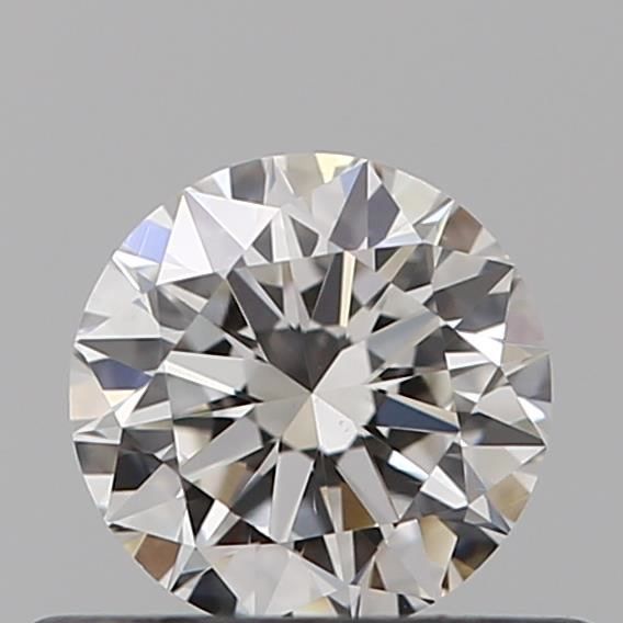 Diamante Naturale Taglio Brillante 0.4ct 3EX F VVS2 - IGI - 4.66x4.69x2.9mm