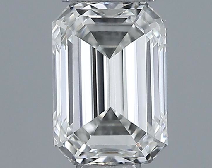 Diamante Naturale Taglio Smeraldo 0.65ct EX/EX G IF - IGI - 5.87x4.12x2.75mm
