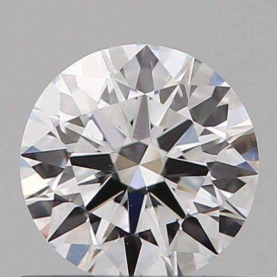 Diamante Naturale Taglio Brillante 0.53ct 3EX D VS2 - GIA - 5.27x5.24x3.17mm