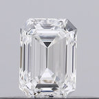 Diamante Naturale Taglio Smeraldo 0.23ct G/VG E VS1 - GIA - 4.22x2.99x1.98mm