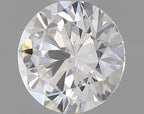 Diamante Naturale Taglio Brillante 0.5ct EX/EX/VG D VS1 - GIA - 5.16x5.12x3.07mm