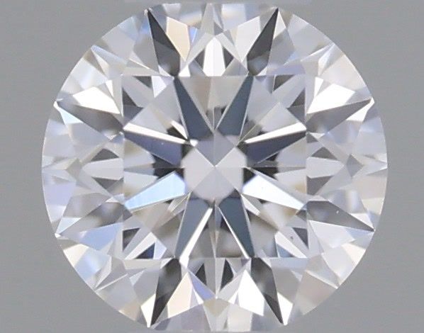 Diamante Taglio Brillante 0.19ct VG/EX/VG D VS1 - GIA - 3.65x3.66x2.28mm