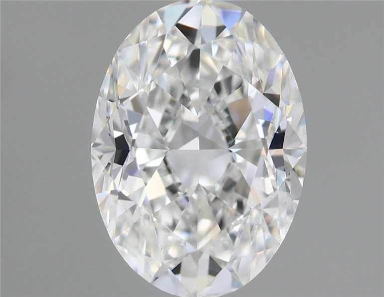 Diamante Naturale Taglio Ovale 1.2ct EX/EX F VVS2 - GIA - 8.0x5.73x3.72mm