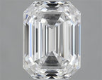 Diamante Naturale Taglio Smeraldo 1ct EX/EX D VS1 - GIA - 6.44x4.7x3.26mm
