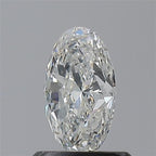 Diamante Naturale Taglio Ovale 0.8ct VG/EX H VS1 - GIA - 7.59x4.87x3.23mm