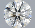 Diamante Naturale Taglio Brillante 1.15ct 3EX J VS2 - IGI - 6.64x6.69x4.17mm